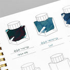 Wearingeul Ink Color Swatch Notebook A5 (Impression) - Mürekkep Deneme Defteri A5 Boyut