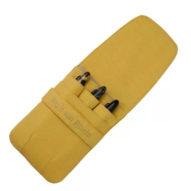 Weil Am Rhein-Triple Plus Serisi 3'lü Kalem Kılıfı Amber-Kalem Çantası-3-Milagron.com