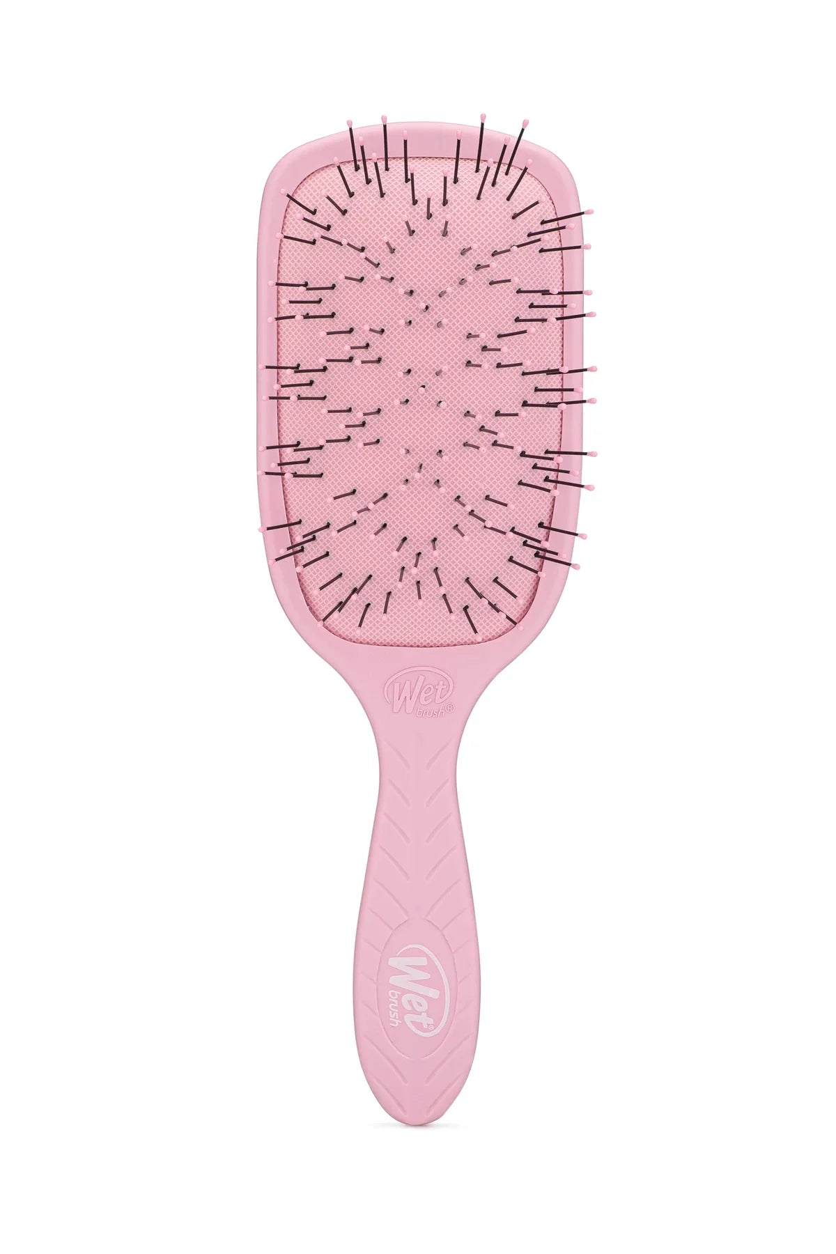 Wet Brush Go Green Paddle Detangler Kalın Telli Saçlar İçin Geniş Saç Fırçası Pembe