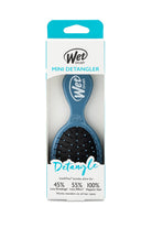 Wet Brush Mini Detangler Dolaşık Açıcı Saç Fırçası Mavi