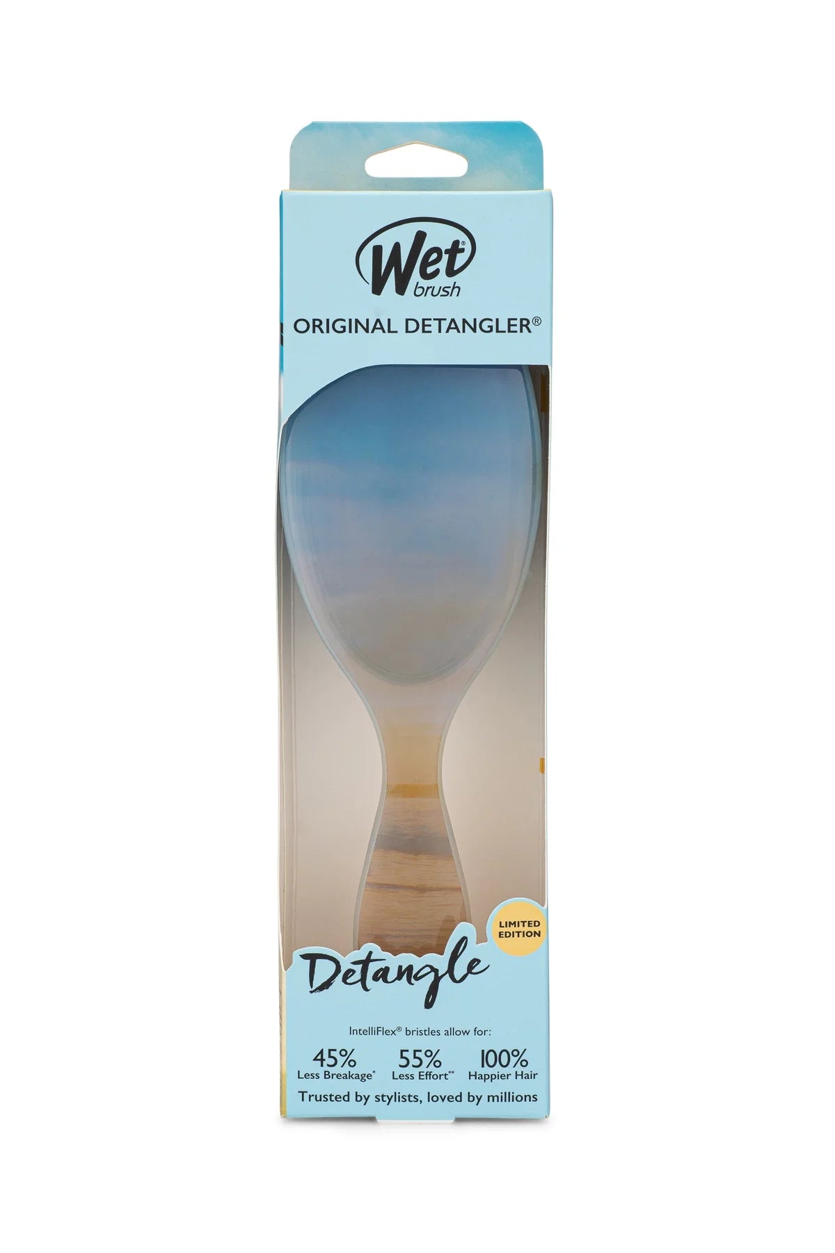 Wet Brush Dessert Afterglow Dolaşık Açıcı Saç Fırçası Mavi