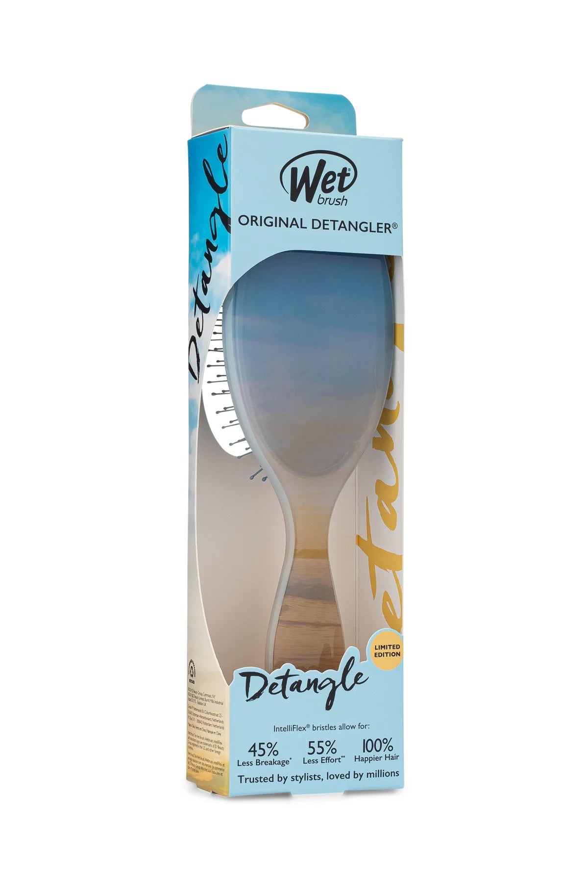 Wet Brush Dessert Afterglow Dolaşık Açıcı Saç Fırçası Mavi