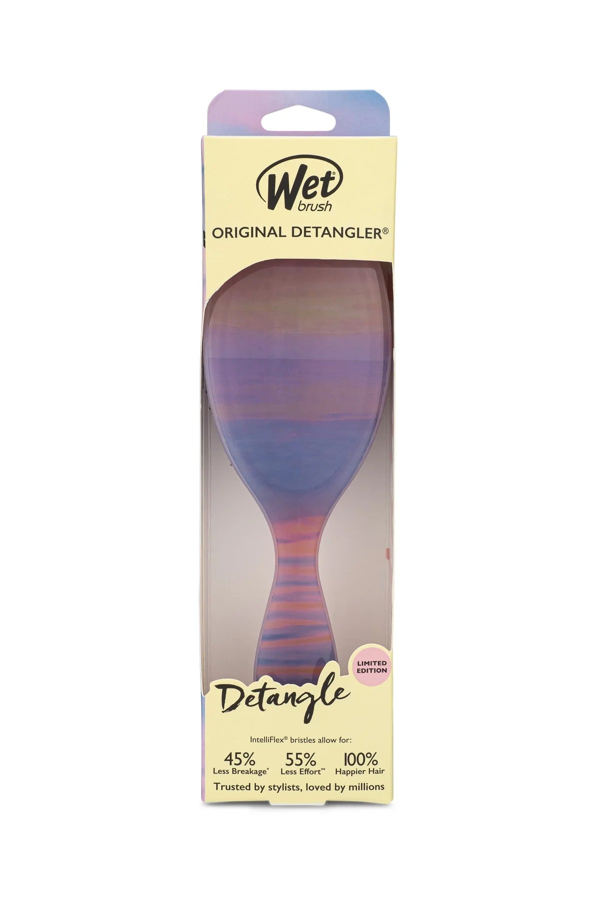 Wet Brush Dessert Afterglow Dolaşık Açıcı Saç Fırçası Mor