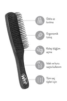 Wet Brush Men’s Detangler Dolaşık Açıcı Saç Fırçası - Siyah