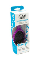 Wet Brush Mini Detangler Dolaşık Açıcı Saç Fırçası Mor