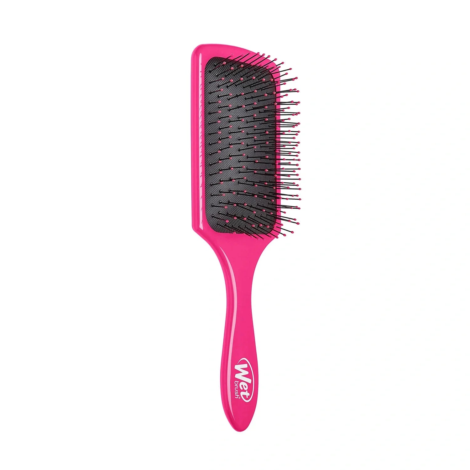 Wet Brush Paddle Detangler Dolaşık Açıcı Geniş Saç Fırçası Pembe