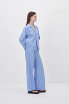 Wingcott-Çift Düğmeli V Yaka Gömlek-Gömlek-2-Milagron.com