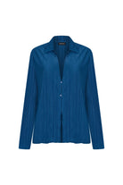 Wingcott-Örme Çift Düğmeli V Yaka Gömlek-Gömlek-1-Milagron.com