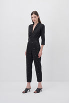 Wingcott-Taş İşlemeli Fermuar Detaylı Tulum-Tulum-1-Milagron.com