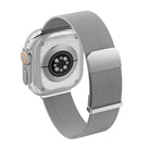 Magflex Apple Watch / Ultra Uyumlu Hasır Örme Kordon