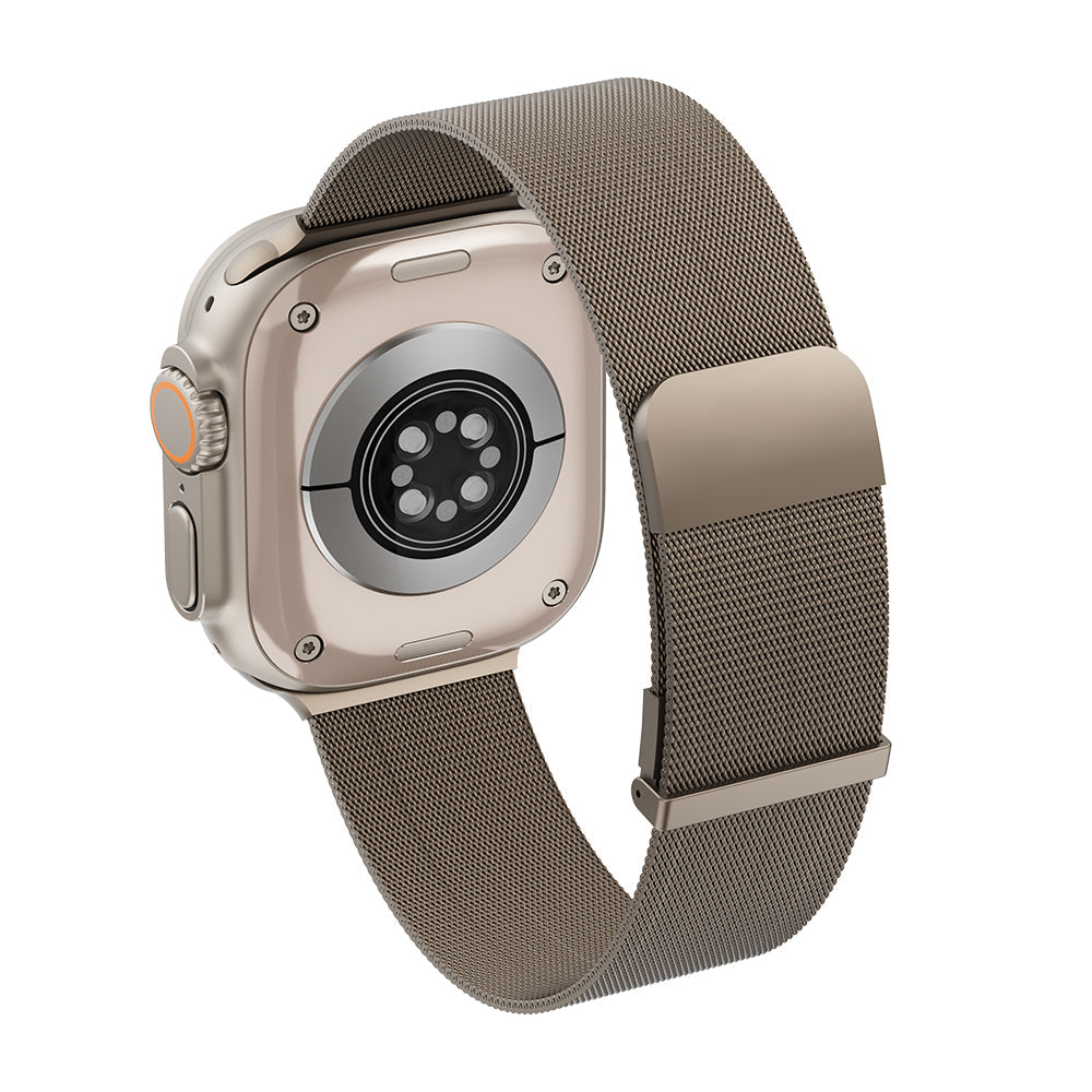 Magflex Apple Watch / Ultra Uyumlu Hasır Örme Kordon