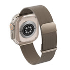 Magflex Apple Watch / Ultra Uyumlu Hasır Örme Kordon