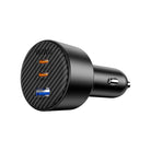 Wi-Cc026 Pd Type-C + Usb-A Portlu 200W Aramid Fiber Araç Şarj Aleti
