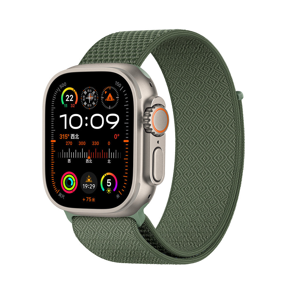 Cloudflex Apple Watch / Ultra Uyumlu Hasır Örme Kordon
