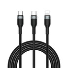 Wi-C029 Concise 2In1 Type-C To Lightning 100W Pd 1.2M Şarj Kablosu