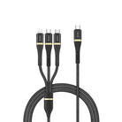 Wi‑C024 Elite 3In1 Type‑C Lightning Type‑C Micro Usb 100 W 1.2 M Hızlı Şarj Kablosu