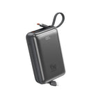 As-182 Galaxy Pro Max Serisi 20000Mah 45W Pd Dahili Kablolu Powerbank