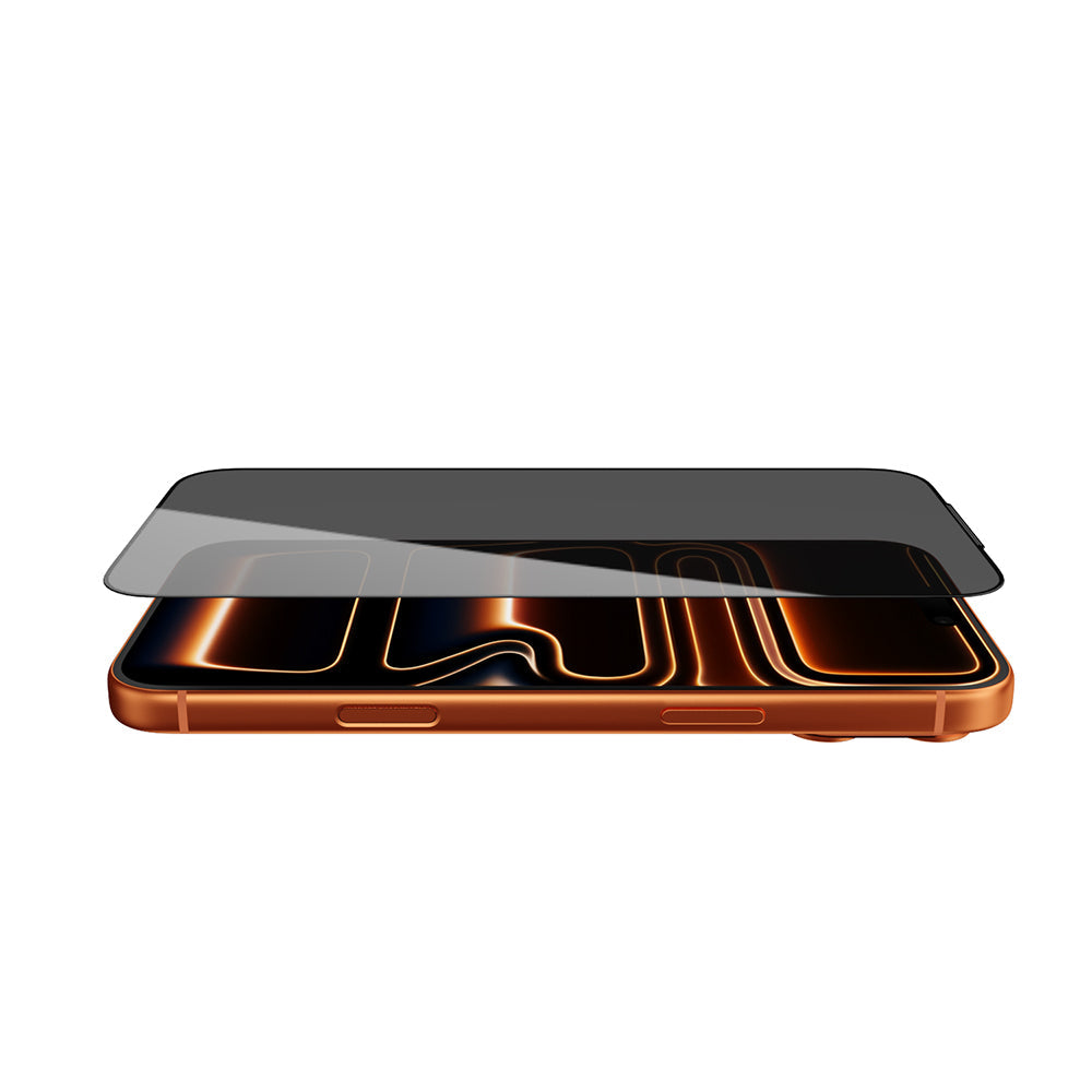 Iphone 17 Pro Gt-034 Glass Ultra Privacy 3D Hayalet Ekran Koruyucu Uygulama Aparatlı