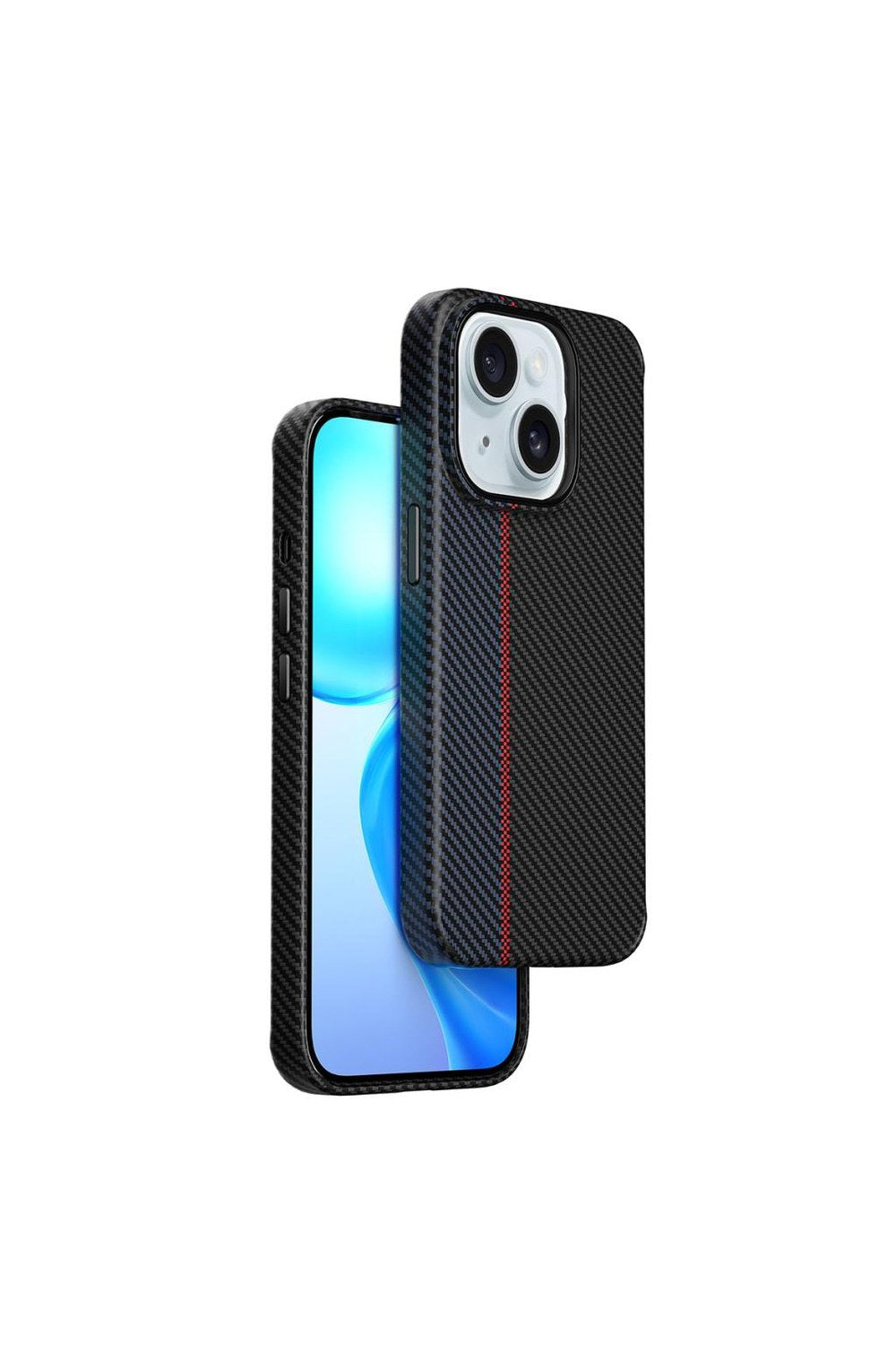 Iphone 15 Plus Uyumlu Karbon Fiber Magsafe Kılıf - 0