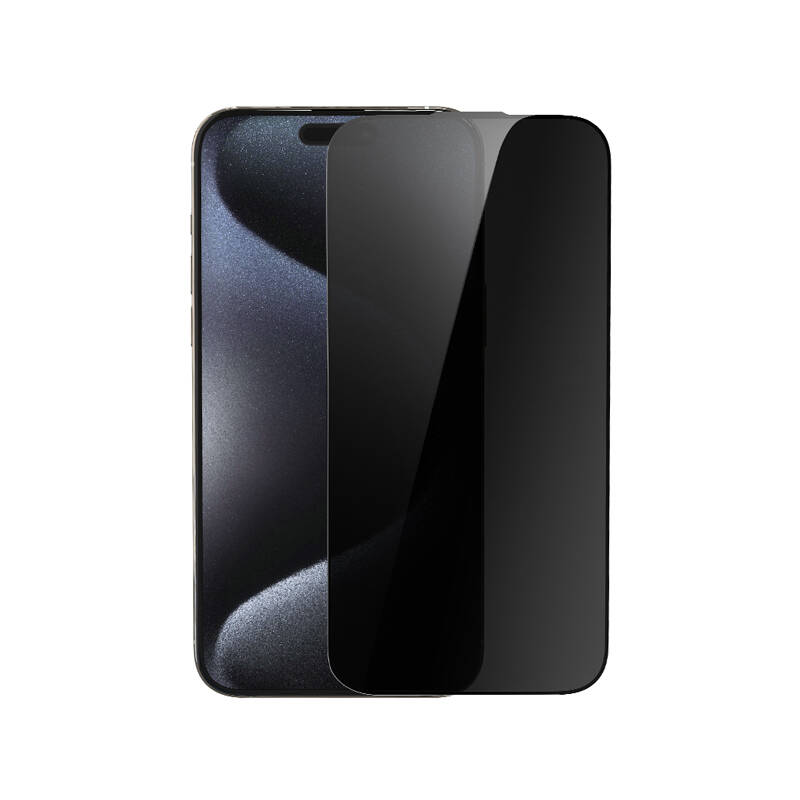 Iprivacy 360° Iphone 16 Kolay Uygulamalı Temperli Ekran Koruyucu