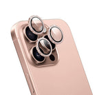 Lg-006 Diamond Kolay Uygulamalı Iphone 16 Pro Max Kamera Lens Koruyucu