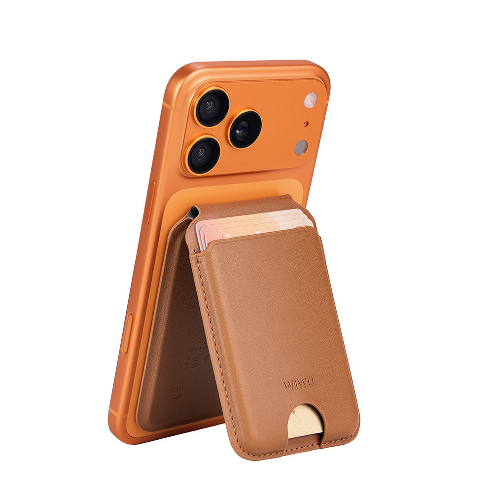 Mw-007P Mag Wallet Magsafe Uyumlu Manyetik Standlı Kartlık