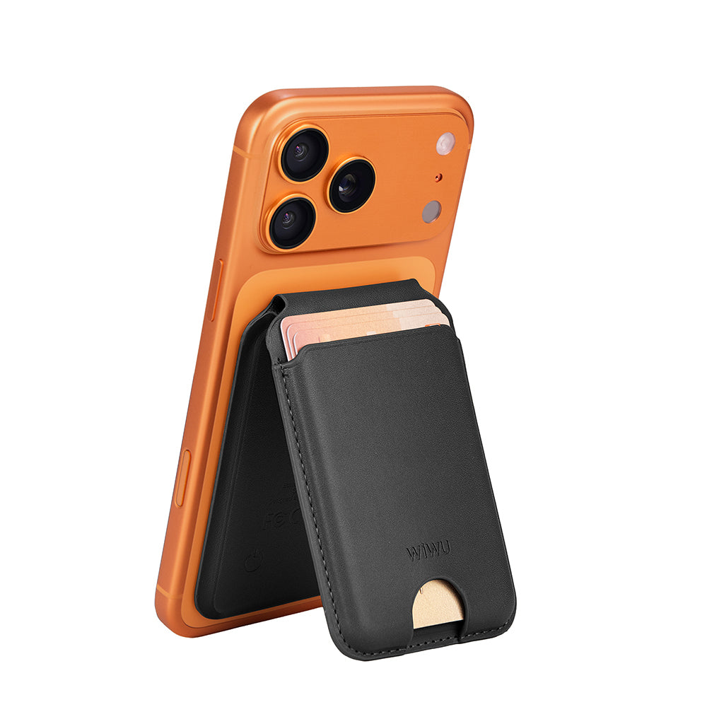 Mw-007P Mag Wallet Magsafe Uyumlu Manyetik Standlı Kartlık