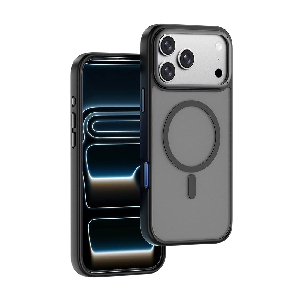 Iphone 17 Pro Max Armorpro M-Safe Şarj Özellikli Darbeye Dayanıklı Parmak İZi Bırakmayan Kılıf
