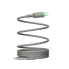 Wi-C083 Maglink Işıklı Magnetik Type-C To Lightning 27W Hızlı Şarj Kablosu 1M