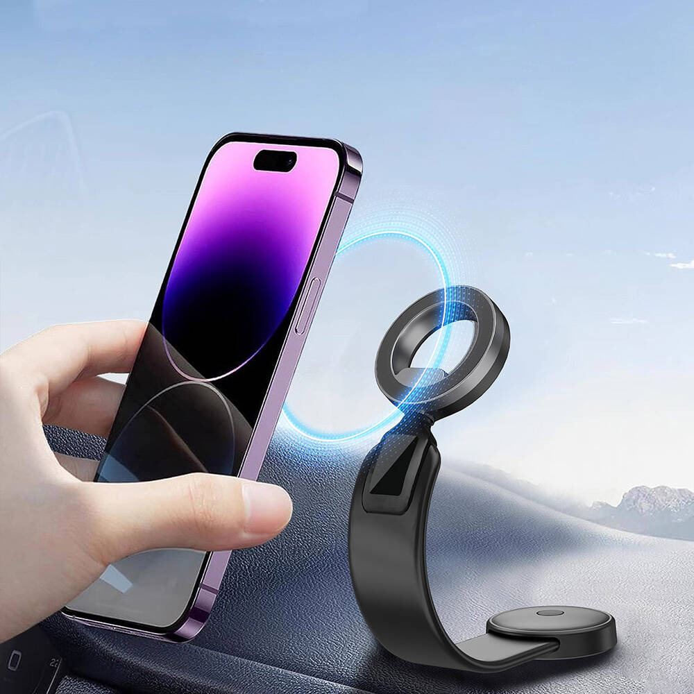 Mago Serisi Magsafe Uyumlu Bükülebilir Araç Telefon Tutucu