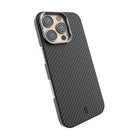 Magsafe Uyumlu Kamera Standlı Aramid Kevlar Iphone 16 Pro Kılıf