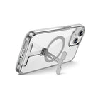 Fyy-014 Magsafe Uyumlu Standlı Şeffaf Iphone 15 Plus Kılıf