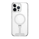 Fyy-014 Magsafe Uyumlu Standlı Şeffaf Iphone 15 Pro Max Kılıf