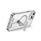 Fyy-014 Magsafe Uyumlu Standlı Şeffaf Iphone 15 Kılıf