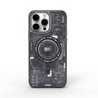 Mecha Circuit H Serisi Magsafe Uyumlu Desenli Iphone 15 Pro Kılıf