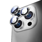 Metal Çerçeveli Iphone 15 Pro Max Kamera Lens Koruyucu