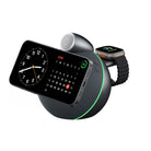 Wi-G042 Qi2 Bluetooth Hoparlörlü 25W Kablosuz Şarj Standı