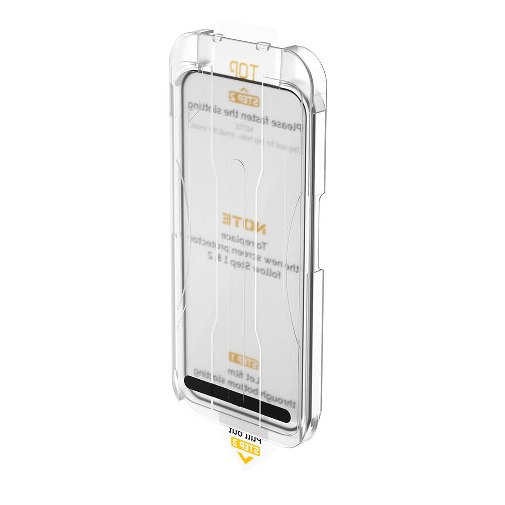 Sq-008 Easy Install Iphone 16 Plus Kolay Uygulamalı Ekran Koruyucu