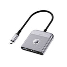 Travel Wi-Hb8002 3In1 Hdmi 4K 60Hz 100W Pd Type-C Hub Adaptör