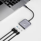 Travel Wi-Hb8002 3In1 Hdmi 4K 60Hz 100W Pd Type-C Hub Adaptör