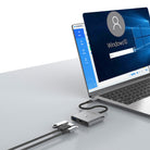 Travel Wi-Hb8002 3In1 Hdmi 4K 60Hz 100W Pd Type-C Hub Adaptör