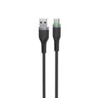 Wi-C067 Orginlink Usb-A To Type-C Led Göstergeli Hızlı Şarj Kablosu 1M