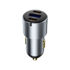 Wi-Cc032 Nano Pro 60W Dual Type-C + Usb-A Hızlı Şarj Özellikli Araç Şarj Aleti