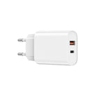 Wi-U002 20W Type-C Pd Ve Usb-A Qc Hızlı Şarj Adaptörü