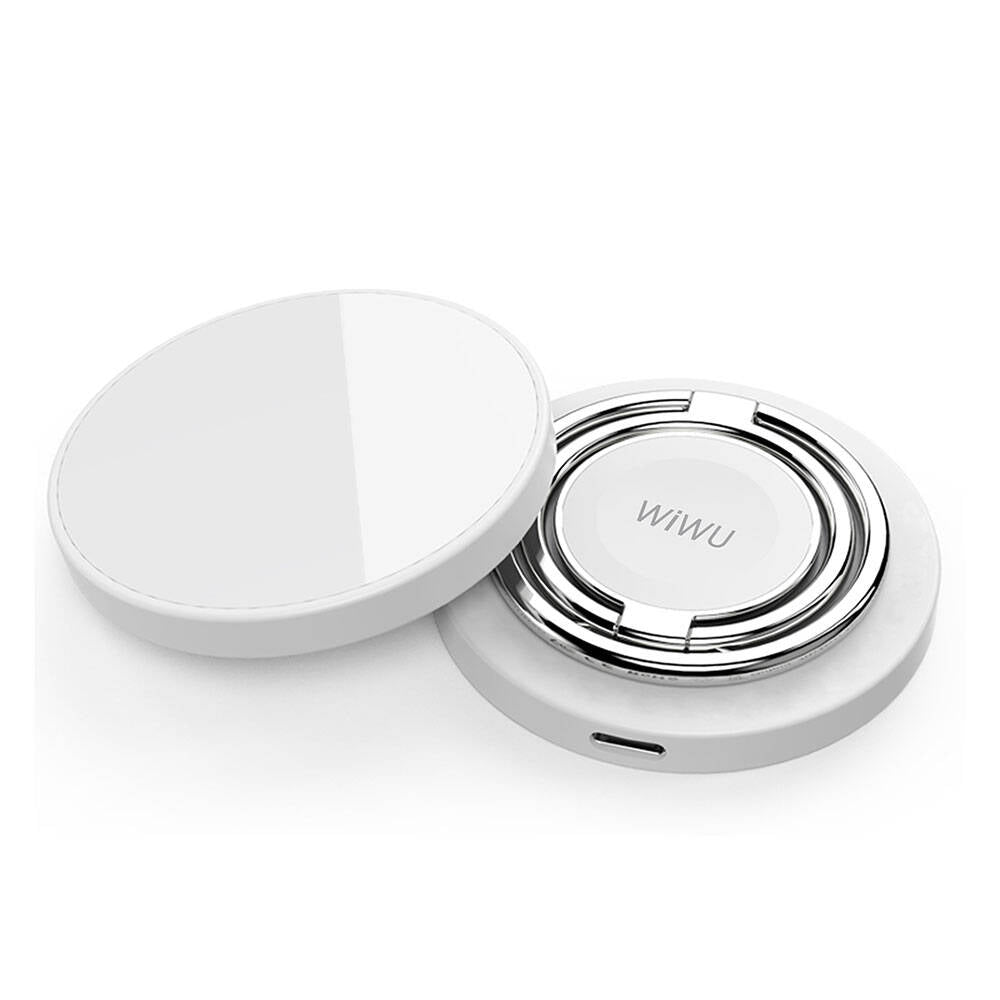 Wi-W027 Magsafe Uyumlu 3‑In‑1 Manyetik Kablosuz Şarj Standı (15 W)