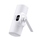 Wiwu Wi‑P017 Capsule 2In1 Mini Standlı Lightning Powerbank 5000 Mah