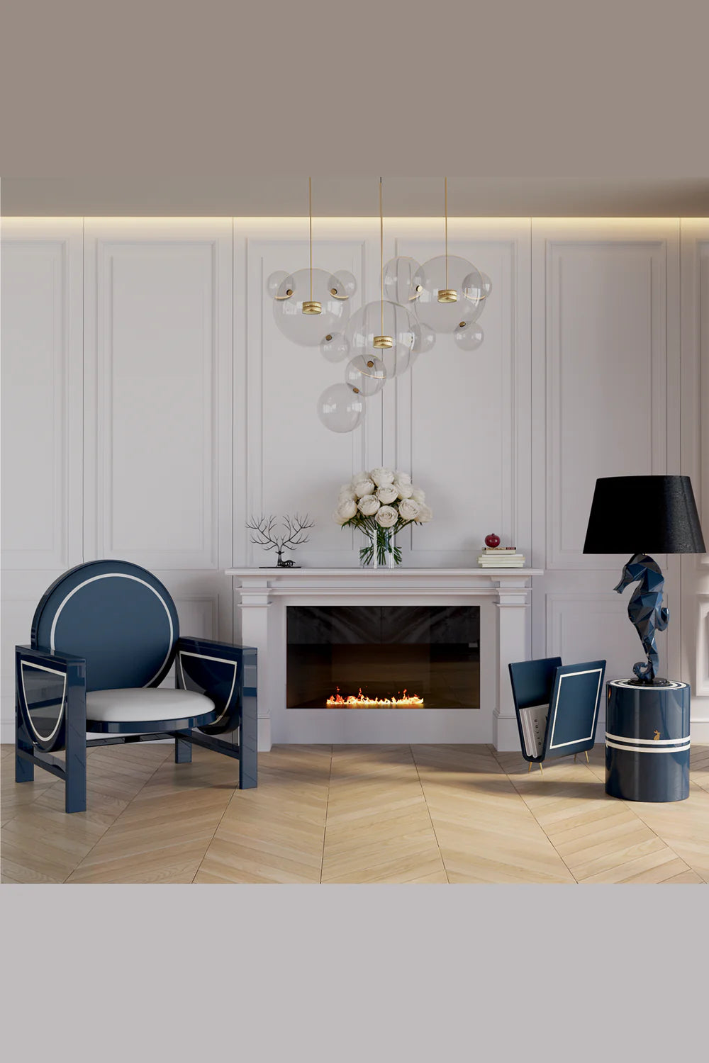 Wonderland Design Atelier-Lacivert Beyaz Lake Dergilik-Dergilik-5-Milagron.com