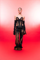 Wuen İstanbul-Denim Crop-Top-1-Milagron.com