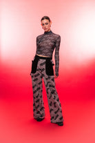 Wuen İstanbul-Grey Fur Pant-Pantolon-1-Milagron.com
