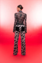 Wuen İstanbul-Grey Fur Pant-Pantolon-2-Milagron.com